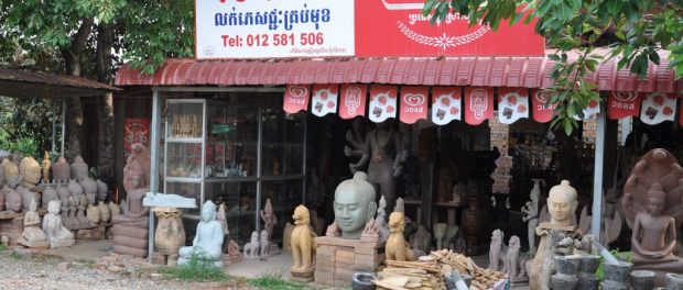 Shopping au Cambodge