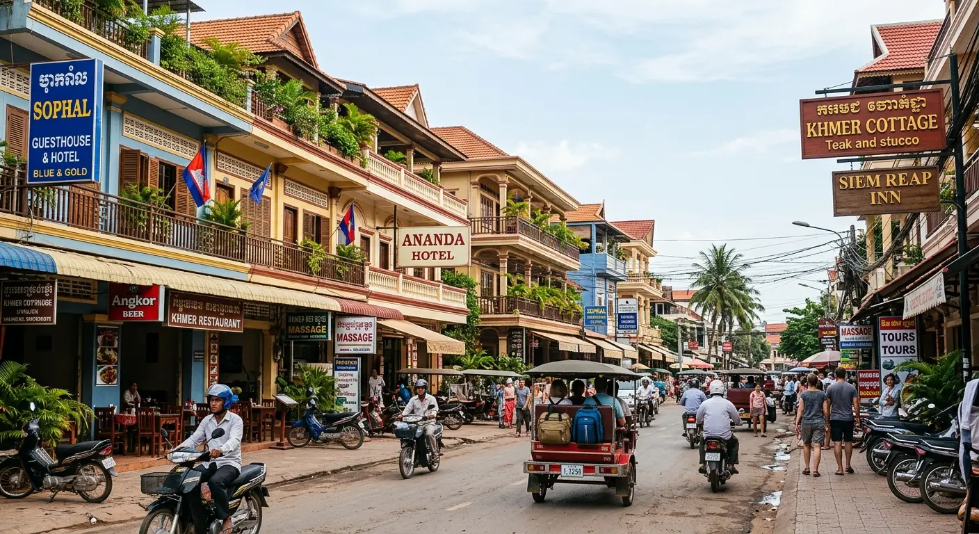 Hôtels au Cambodge