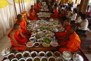 Pchum Ben, une fête religieuse très populaire, la plus célébrée du calendrier khmer.